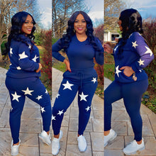 Load image into Gallery viewer, You&#39;re a Star 4 Piece Set - Navy/Ivory