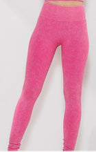 Load image into Gallery viewer, Washed Out Leggings - Pink