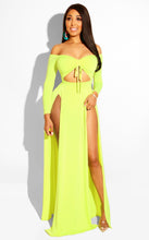 Load image into Gallery viewer, Oh No She Didn&#39;t Maxi Slit Dress