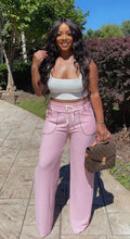Load image into Gallery viewer, Fall Back Bish Pants - Pink