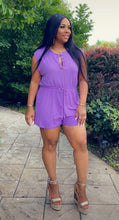 Load image into Gallery viewer, Ava Love Romper - Violet