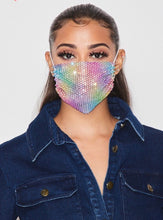 Load image into Gallery viewer, Move Back Fashion Face Cover - Rainbow