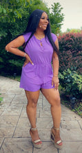 Load image into Gallery viewer, Ava Love Romper - Violet