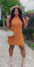 Load image into Gallery viewer, Spoil Me Babe Dress - Spicy Camel