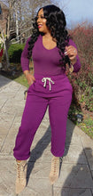 Load image into Gallery viewer, Relax Babe Jogger Set - Dk Plum, Dk Rust, Hunter Green