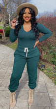 Load image into Gallery viewer, Relax Babe Jogger Set - Dk Plum, Dk Rust, Hunter Green