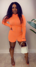 Load image into Gallery viewer, Feeling Lucky Romper - Orange